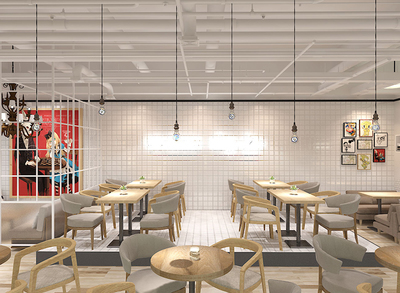 特色商務(wù)咖啡廳裝修設(shè)計(jì)